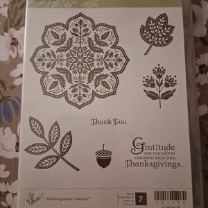 Gratitude Stamp Set - Black